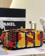 Chanel CF colorfyl sequins lambskin bag  - 4