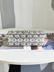 Chanel 23CF silver tweed mini bag - 4