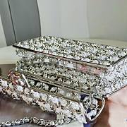 Chanel 23CF silver tweed mini bag - 3