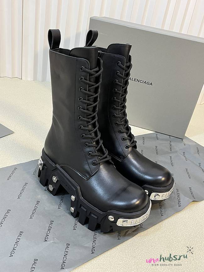 Balenciaga Bulldozer Platform Boots  - 1