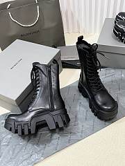 Balenciaga Bulldozer Platfor Black Boots - 6