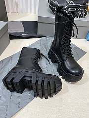 Balenciaga Bulldozer Platfor Black Boots - 5