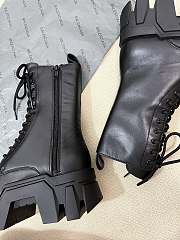 Balenciaga Bulldozer Platfor Black Boots - 2