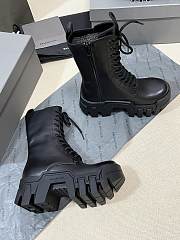 Balenciaga Bulldozer Platfor Black Boots - 4