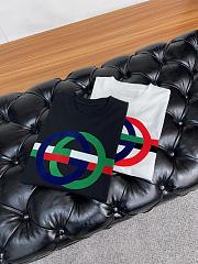 Gucci GG shirt (white/ blue) - 2