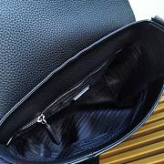 Prada 2VD056 black leather shoulder strap bag - 2