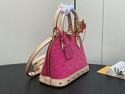 Louis Vuitton Alma BB Pink Remix M24062 Bag - 3