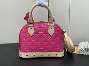 Louis Vuitton Alma BB Pink Remix M24062 Bag - 4