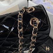 Chanel CF 24C Hollywood Black Mirror Calfskin Bag - 3