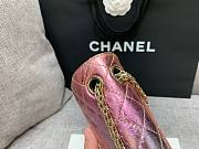 Chanel 2.55 Metallic Goatskin Quilted Mini Rainbow Bag - 3