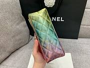 Chanel 2.55 Metallic Goatskin Quilted Mini Rainbow Bag - 2