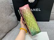 Chanel 2.55 Metallic Goatskin Quilted Small Rainbow Bag - 5