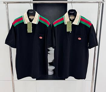 Gucci black polo 04