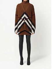 Burberry Chevron Check ribbed knit set - 5