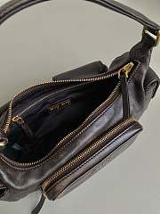 Miu Miu Nappa Brown Leather Pocket Bag - 3