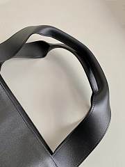 Miu Miu Black Leather Tote Bag - 3