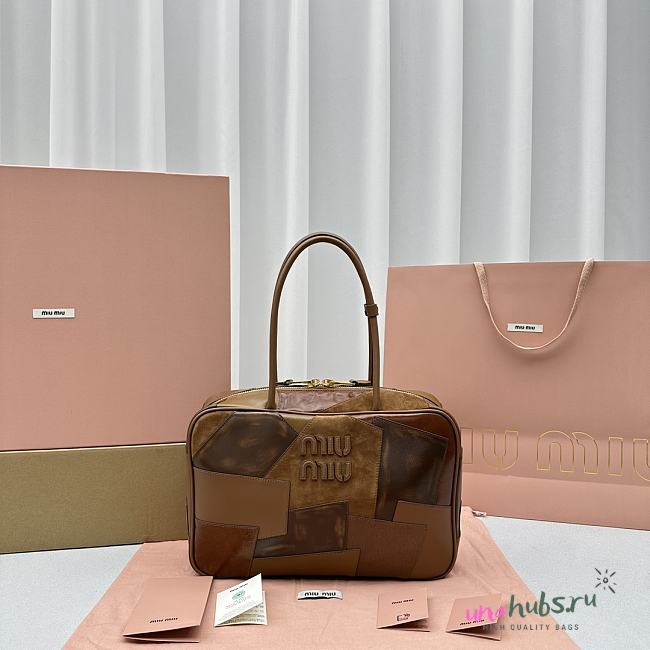 Miu Miu patchwork leather bag - 1