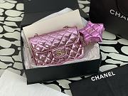 Chanel CF 24C Hollywood Pink Mirror Calfskin Bag - 1