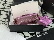 Chanel CF 24C Hollywood Pink Mirror Calfskin Bag - 6