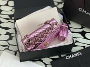 Chanel CF 24C Hollywood Pink Mirror Calfskin Bag - 4