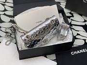 Chanel CF 24C Hollywood Silver Mirror Bag - 4