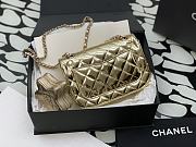 Chanel CF 24C Hollywood Gold Mirror Bag - 4