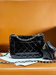 Chanel CF 24C Hollywood Black Mirror Bag - 5