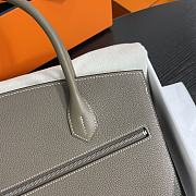 Hermes Birkin 30 en Desordre gray togo bag - 5