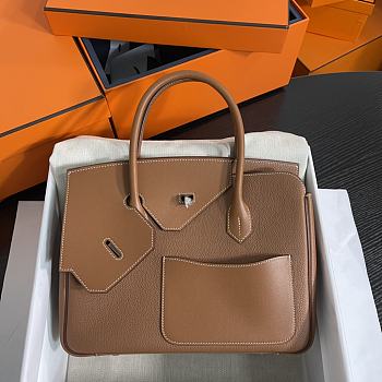 Hermes Birkin 30 en Desordre brown togo bag