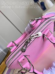 Louis Vuitton Alma BB Pink Epi Leather Bag - 5