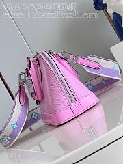 Louis Vuitton Alma BB Pink Epi Leather Bag - 6