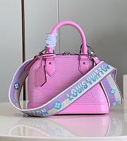 Louis Vuitton Alma BB Pink Epi Leather Bag - 1