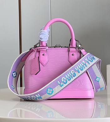 Louis Vuitton Alma BB Pink Epi Leather Bag