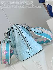 Louis Vuitton Alma BB Baby Blue Epi Leather Bag - 6