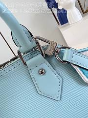 Louis Vuitton Alma BB Baby Blue Epi Leather Bag - 3