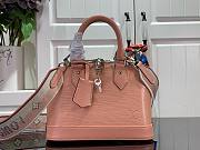 Louis Vuitton Alma BB Nude Epi Leather Bag - 1