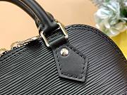 Louis Vuitton Alma Nano Black Epi Leather Bag - 4