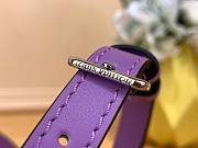 Louis Vuitton Alma Nano Purple Epi Leather Bag - 4