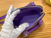 Louis Vuitton Alma Nano Purple Epi Leather Bag - 2