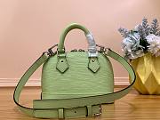 Louis Vuitton Alma Nano Green Epi Leather Bag - 3