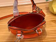 Louis Vuitton Alma Nano Orange Epi Leather Bag - 3