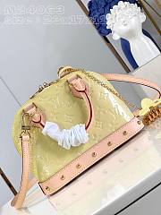 Louis Vuitton Alma BB Neon Remix M24062 Bag - 6