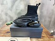 Balmain Unicorn black knitted sneaker - 1