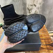 Balmain Unicorn black knitted sneaker - 3