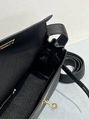 Hermes messenger 25 black togo gold hardware bag  - 2