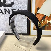 Dior black headband - 4