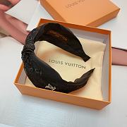 Louis Vuitton headband (black/ beige) - 6