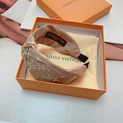 Louis Vuitton headband (black/ beige) - 4