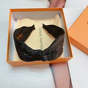 Louis Vuitton headband (black/ beige) - 3