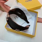 Fendi headband ( black/ brown) - 6